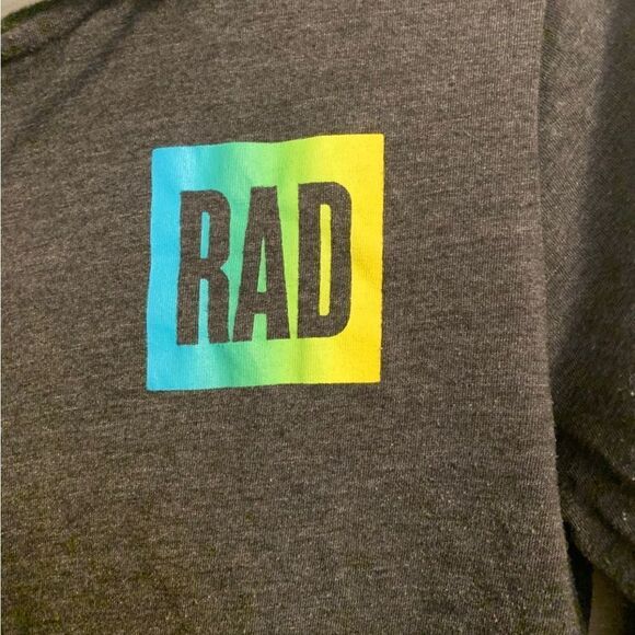COLOR ME Rad Small Grey Zip Up‎ Hoodie - Picture 2 of 5